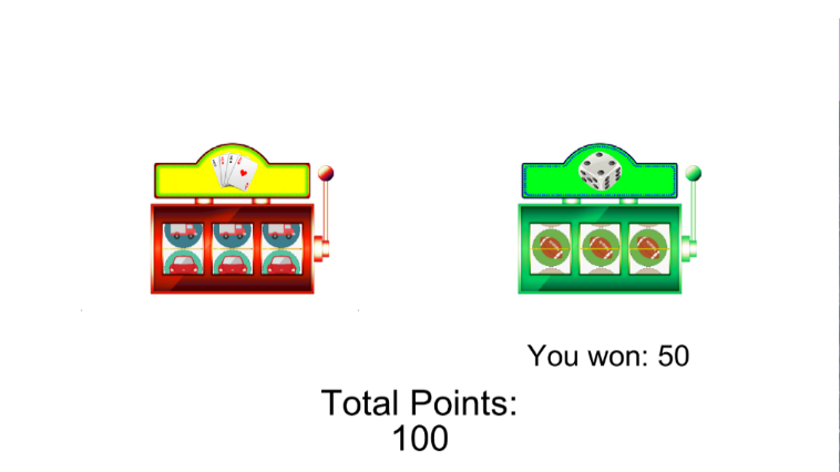 Effects of Winning Cues and Relative Payout on Choice between Simulated Slot Machines