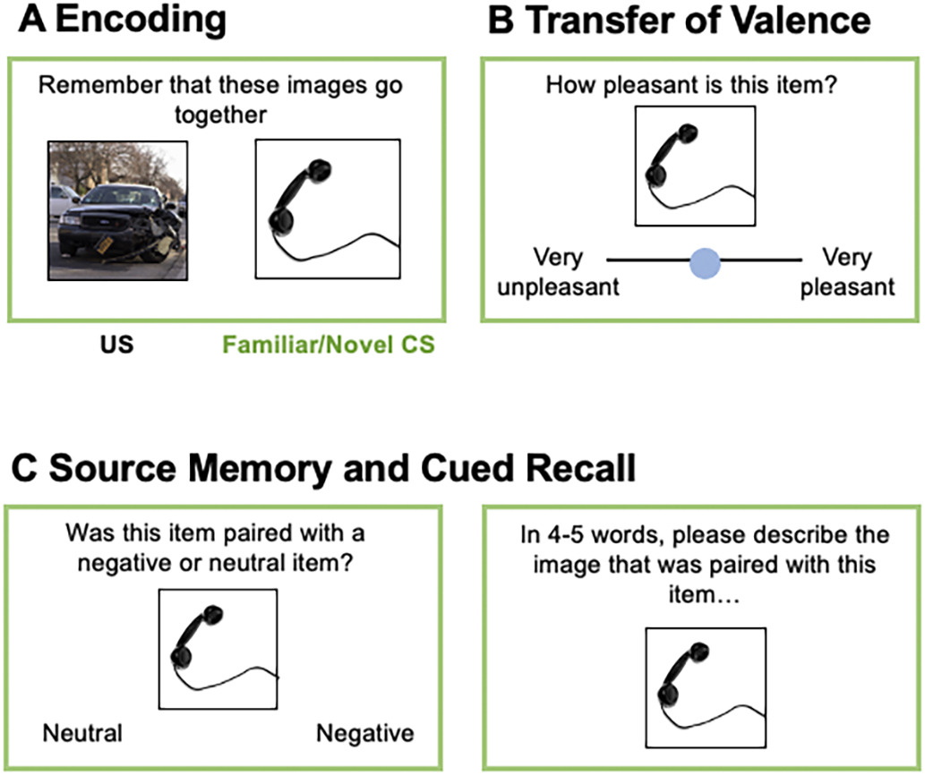 Transfer of negative valence in an episodic memory task