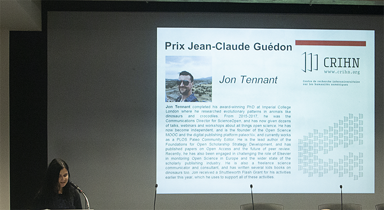 Jean-Claude Guédon Prize